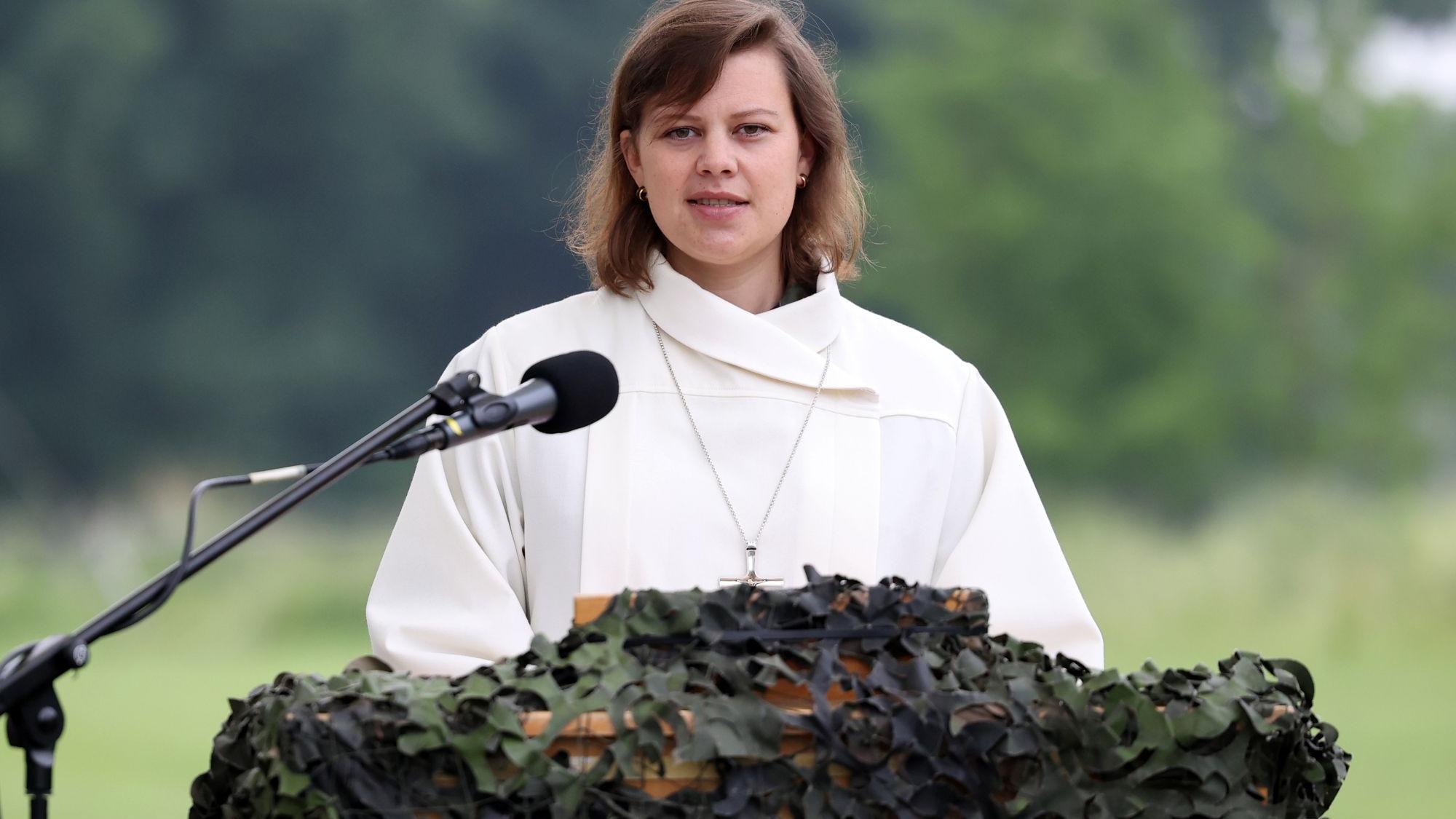 Maike Seelhorst ist Seelsorgerin für die Soldatinnen und Soldaten in sechs Kasernen. (c) Bistum Aachen/Andreas Steindl