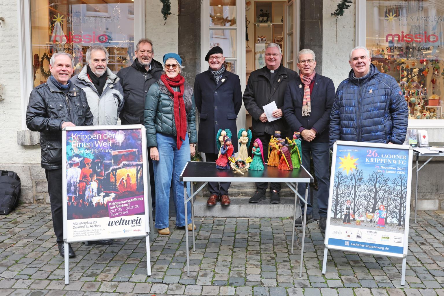 Die Ausstellung ist auch Auftakt zum 26. Aachener Krippenweg. (c) Bistum Aachen/Andreas Steindl