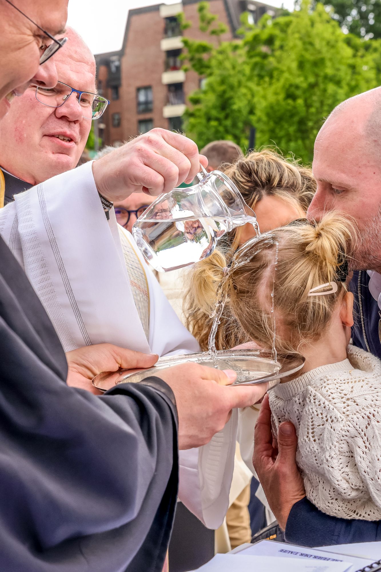 Beim ersten Ökumenischen Tauffest 2024 haben Katholiken und Protestanten zusammen gefeiert. (c) Bistum Aachen/Andreas Steindl