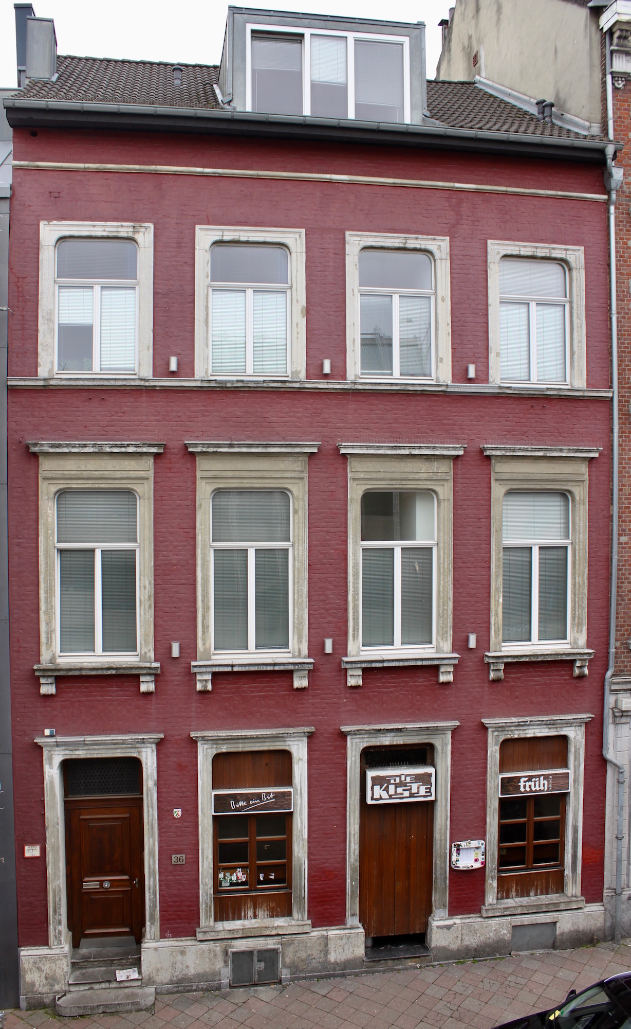 Das Geburtshaus von Auguste von Sartorius am Büchel in Aachen. (c) Kindermissionswerk