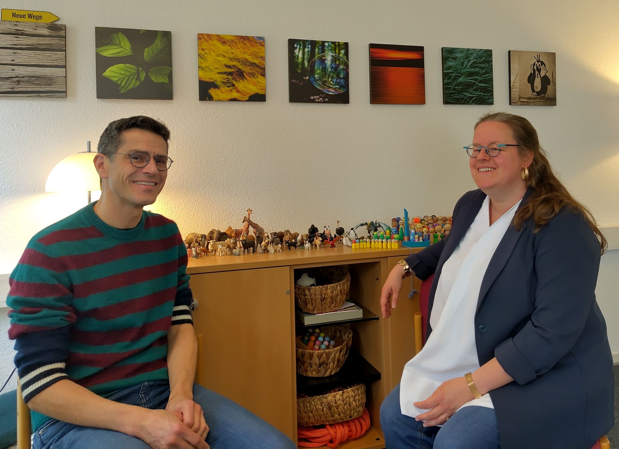 Beraten Paare: Michael Kempen und Jacqueline Rösler. (c) Kathrin Albrecht