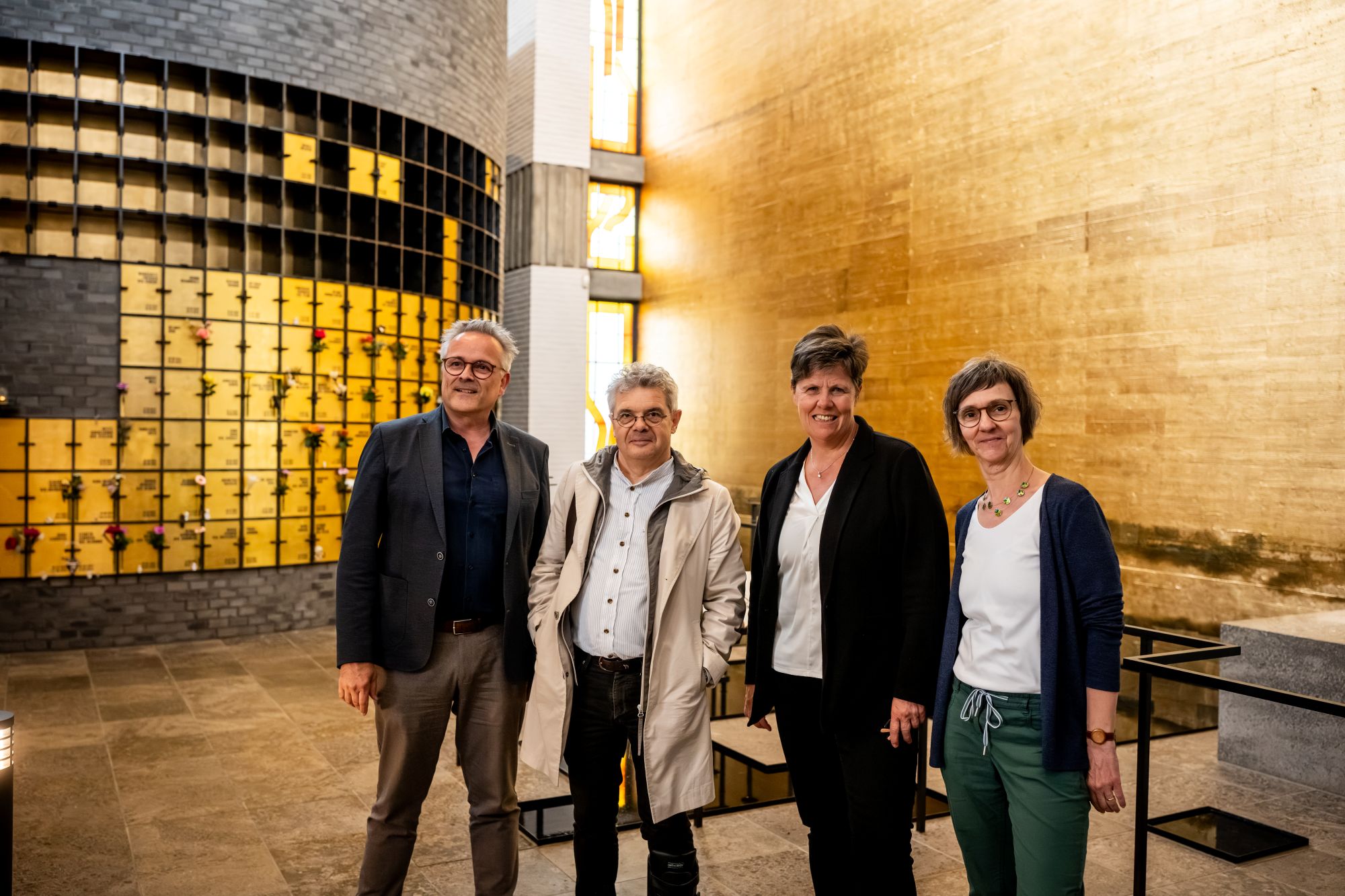 Das Team: Axel Birk, Elmar Paul Sommer, Nicola Verstappen und Jutta Borkens (v. l.) Es fehlt: Eva-Maria Jansen. (c) Christian van t'Hoen