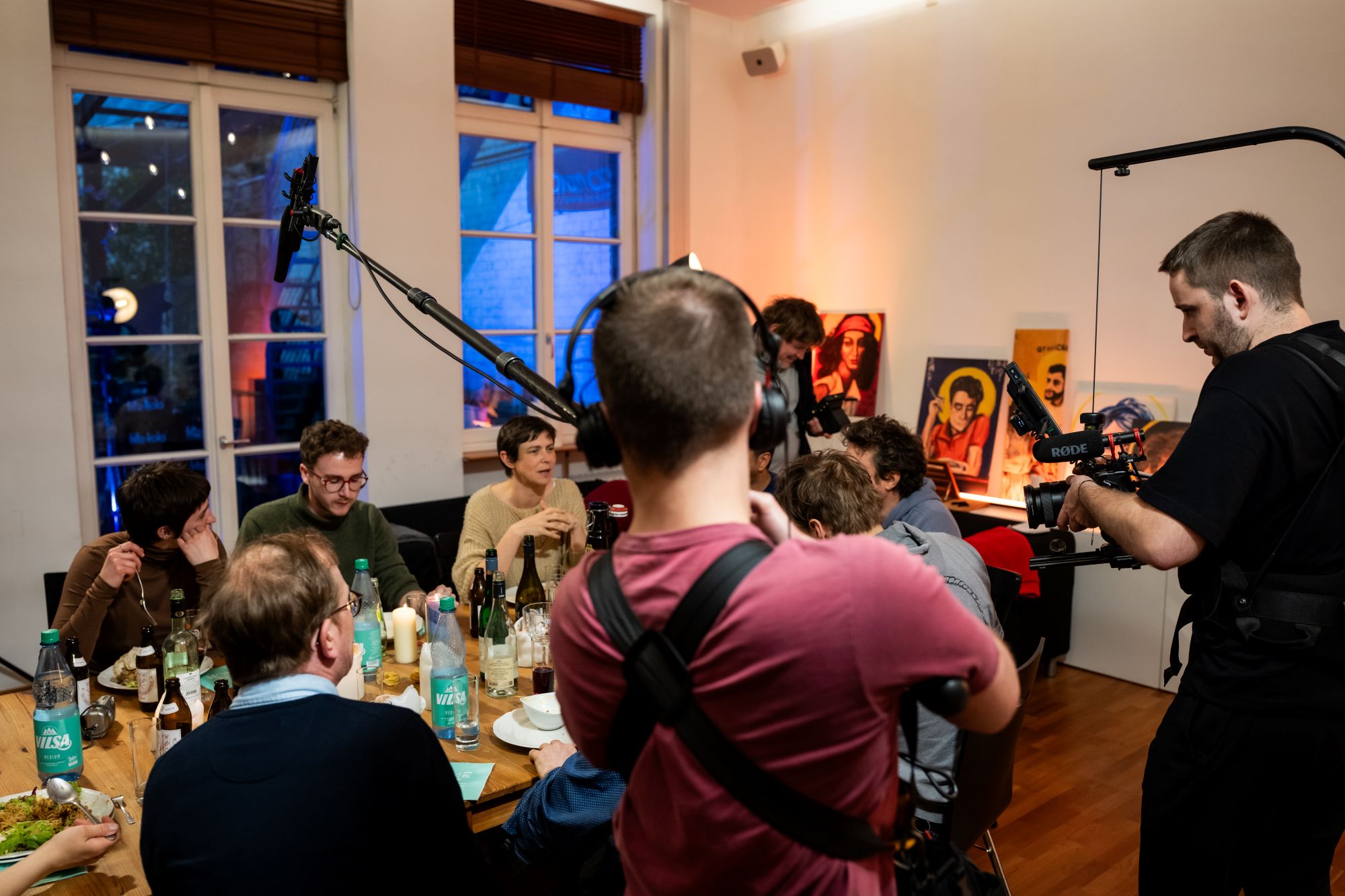 Dreharbeiten zur Passionsgeschichte des BIstums Aachen. (c) Christian van t'Hoen