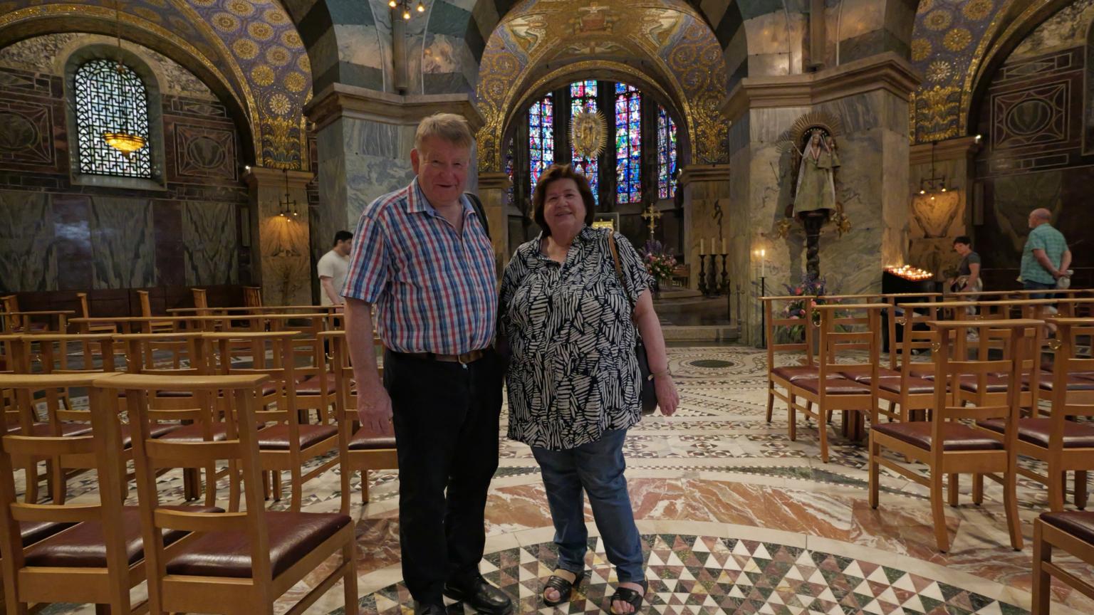 Eine Liebesgeschichte, wie sie nur das echte Leben schreiben kann: Marlies und Hans Grubert. (c) Bistum Aachen/Christian van t'Hoen