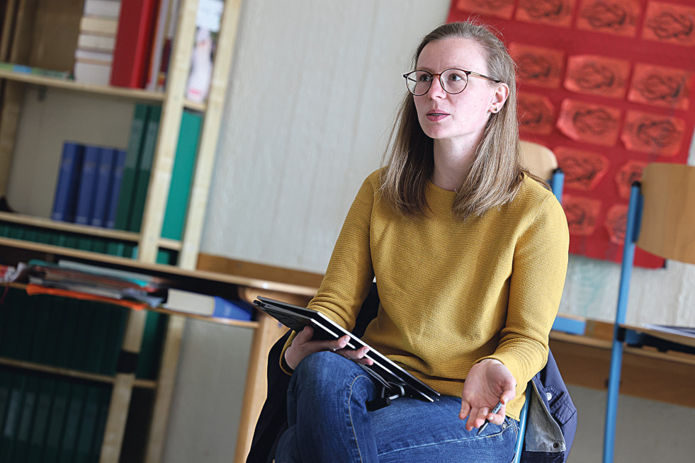 Elodie Scholten, Vorsitzende des BDKJ-Diözesanverbandes Aachen (c) Bistum Aachen/ Andreas Steindl