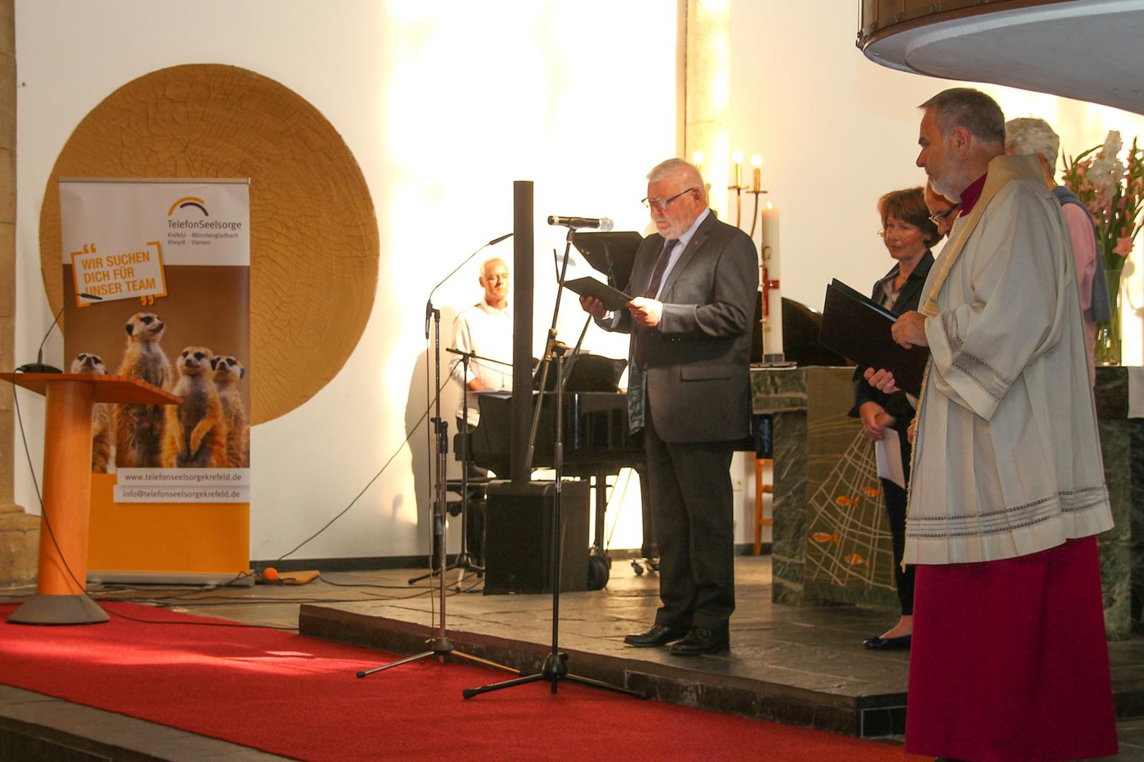 Der ökumenische Festakt wurde in der Friedenskirche begangen. (c) Dorothée Schenk