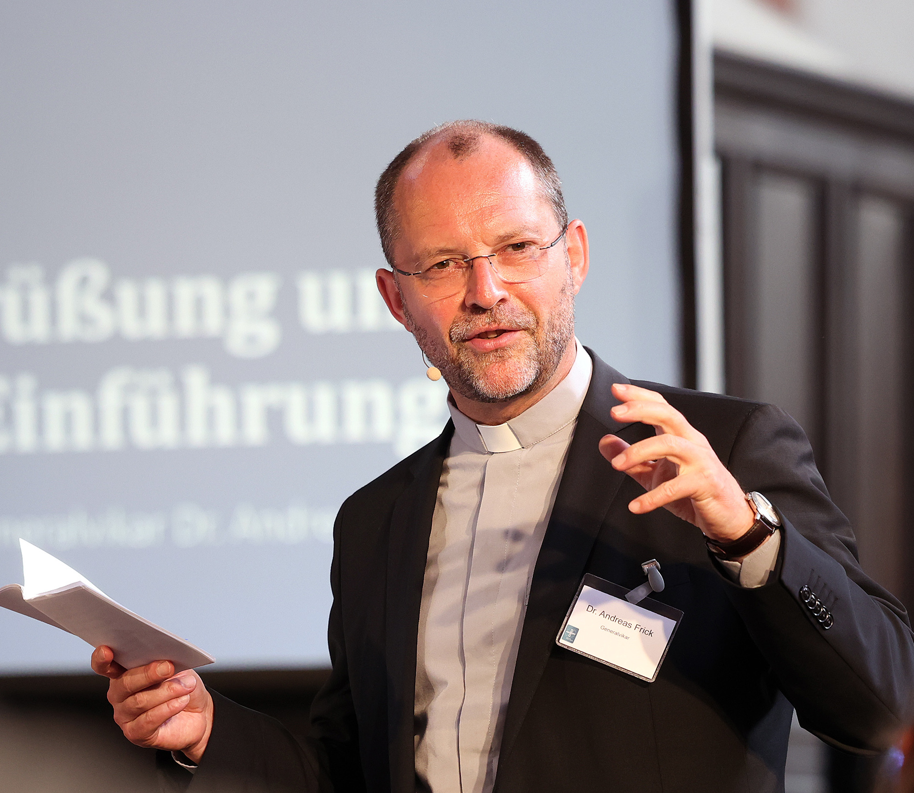 Generalvikar Dr. Andreas Frick (c) Bistum Aachen/Andreas Steindl