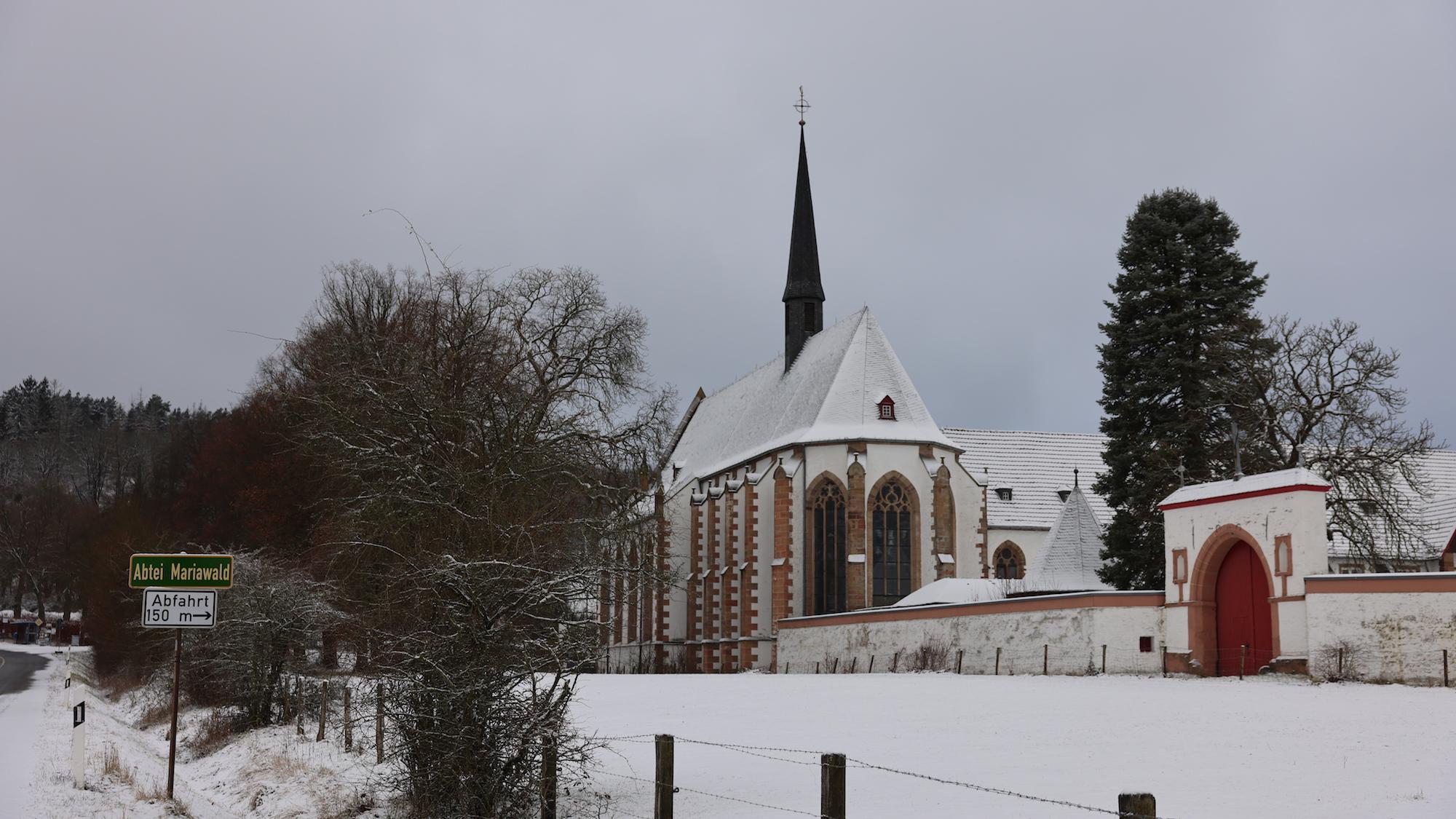 Die ehemalige Abtei Mariawald bei Heimbach wird aktuell zu einem Gäste- und Fortbildungshaus umgebaut. (c) Stephan Johnen