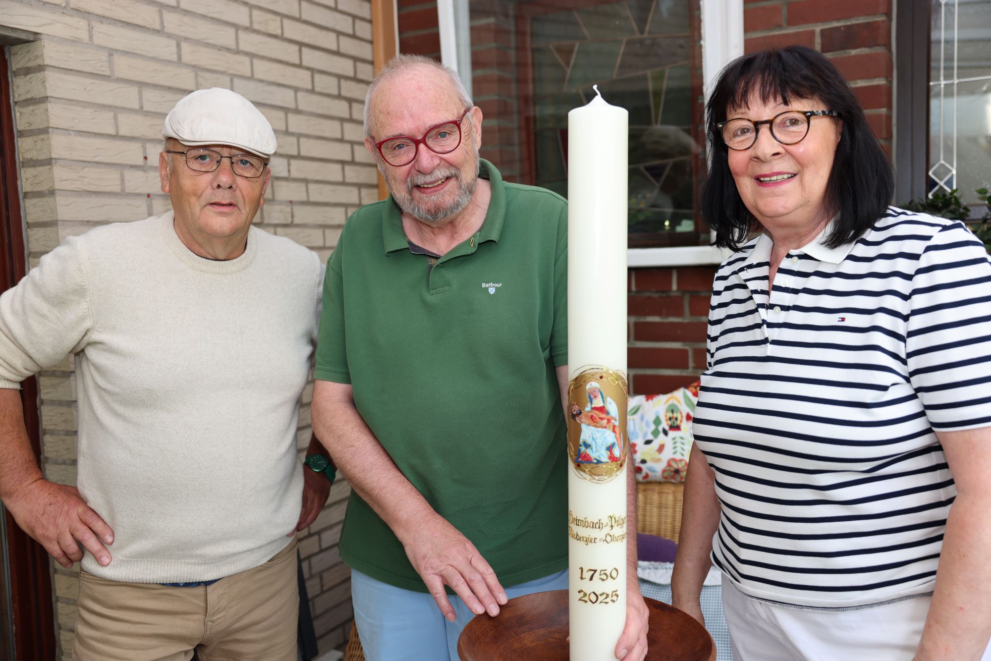 Eberhard Ludwig (links) sowie Matthias und Marita Biergans gehörten zum Planungsteam. (c) Stephan Johnen