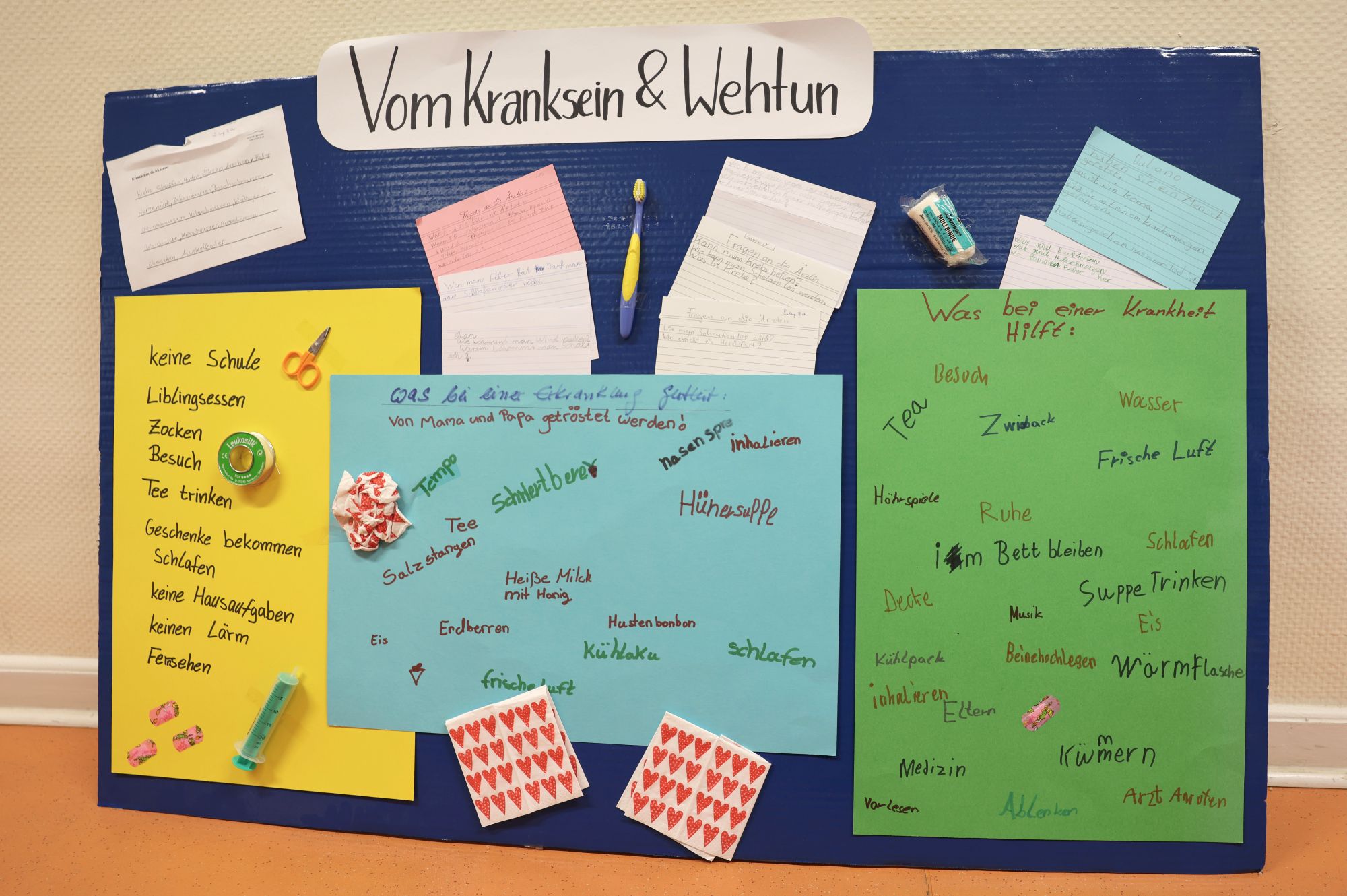 An fünf Schultagen werden ganz unterschiedliche Themenfelder bearbeitet. Zum Abschluss gibt es ein Fest mit den Eltern. (c) Stephan Johnen