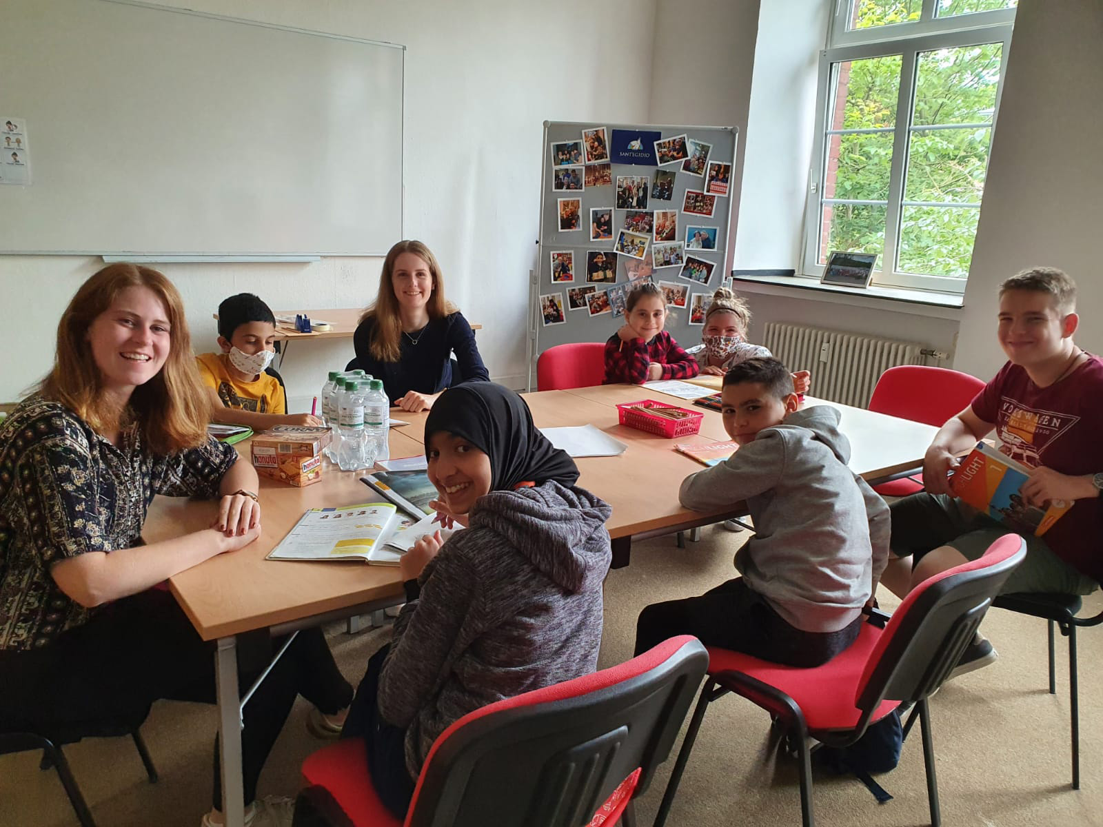 In der Sommerschule 2020 wird trotz Ferien gelernt. (c) Garnet Manecke