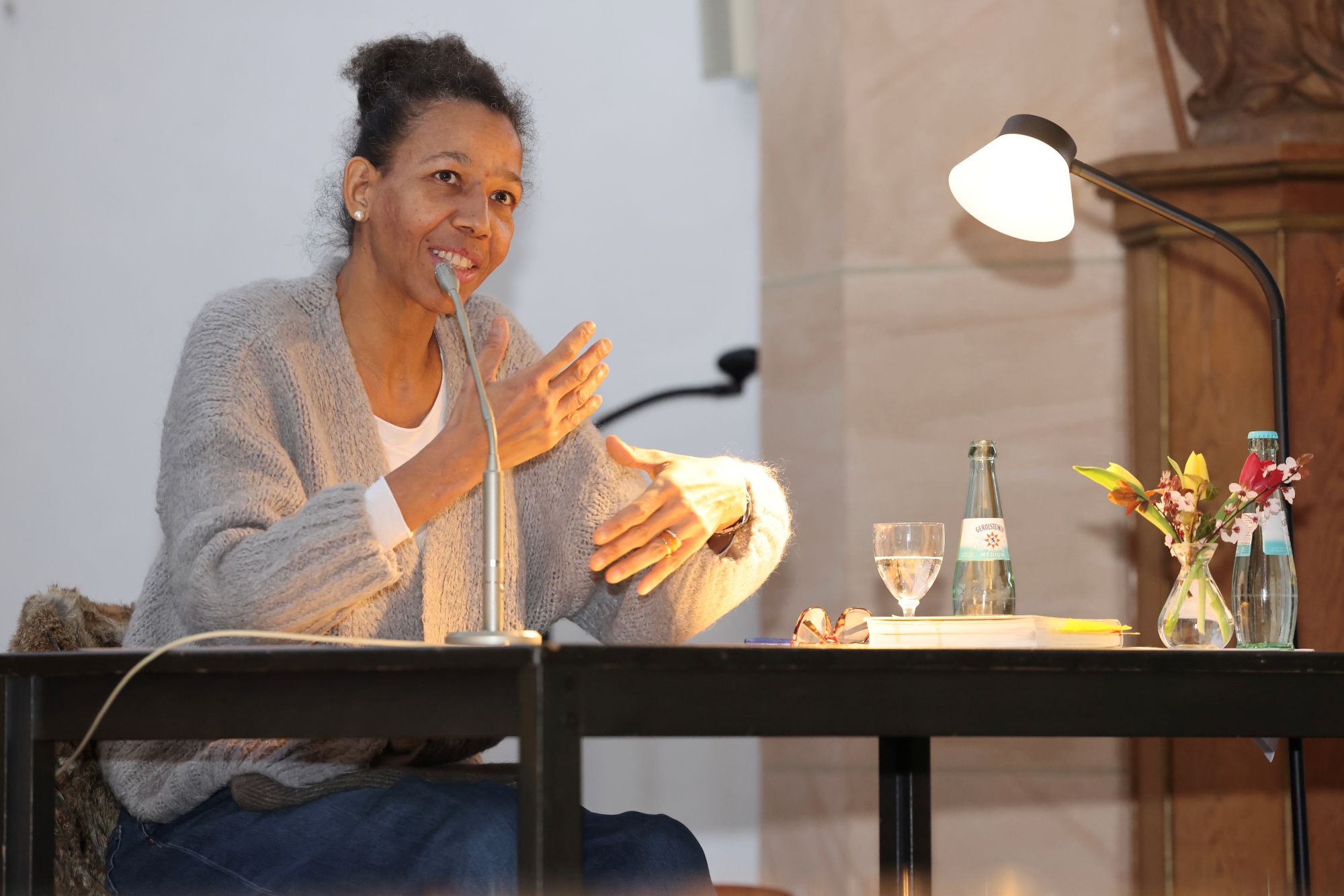 Jennifer Teege las Mitte März in Kommern aus ihrem Buch. (c) Stephan Johnen