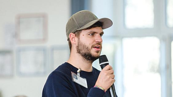 Andreas Münstermann - Vorsitzender Katholische Junge Gemeinde (KJG) (c) Luz Müller