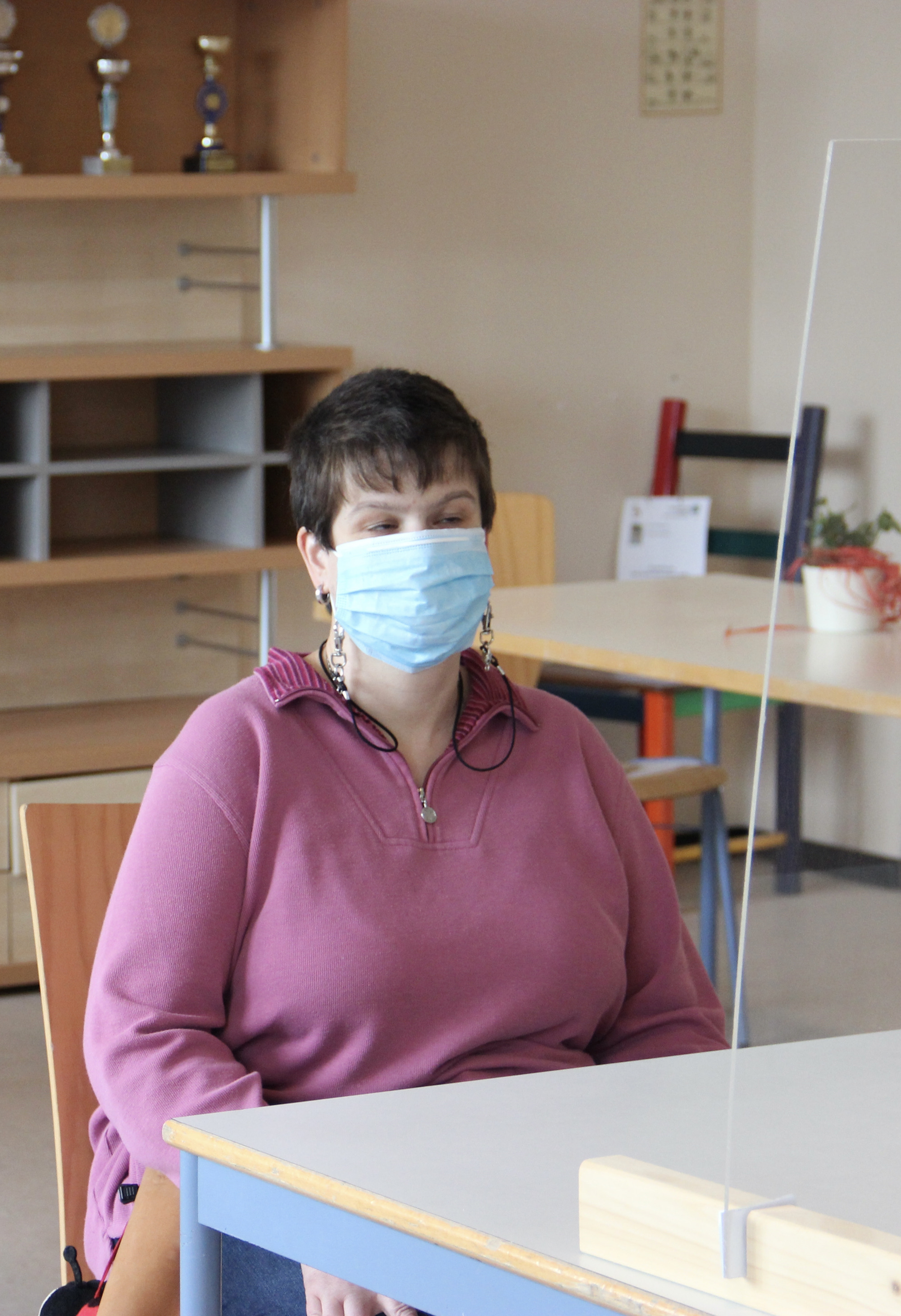 Kerstin Konzer ist in der Pandemie noch mehr zur Stimme der Werkstattbeschäftigten geworden. (c) Andrea Thomas