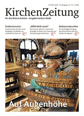 KirchenZeitung, Ausgabe 12/2024 (c) Domkapitel Aachen/Andreas Steindl
