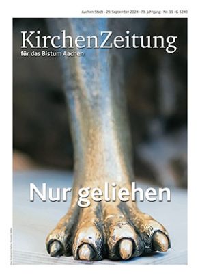 KirchenZeitung, Ausgabe 39/2024 (c) Domkapitel Aachen/Alexander Müller