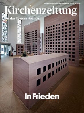 Kirchenzeitung, Ausgabe 27/2025 (c) Bistum Aachen/Andreas Steindl