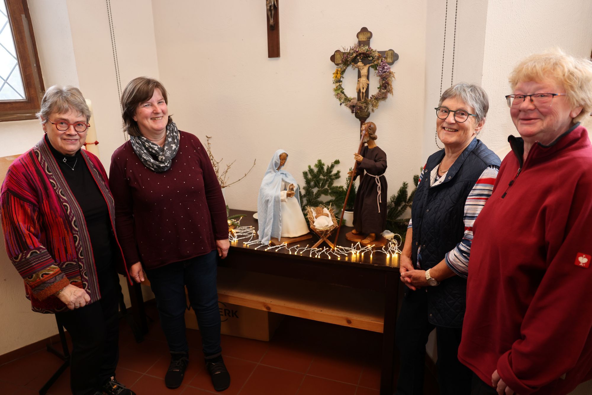 Im Krippen-Café wird Gastfreundschaft großgeschrieben. (c) Stephan Johnen