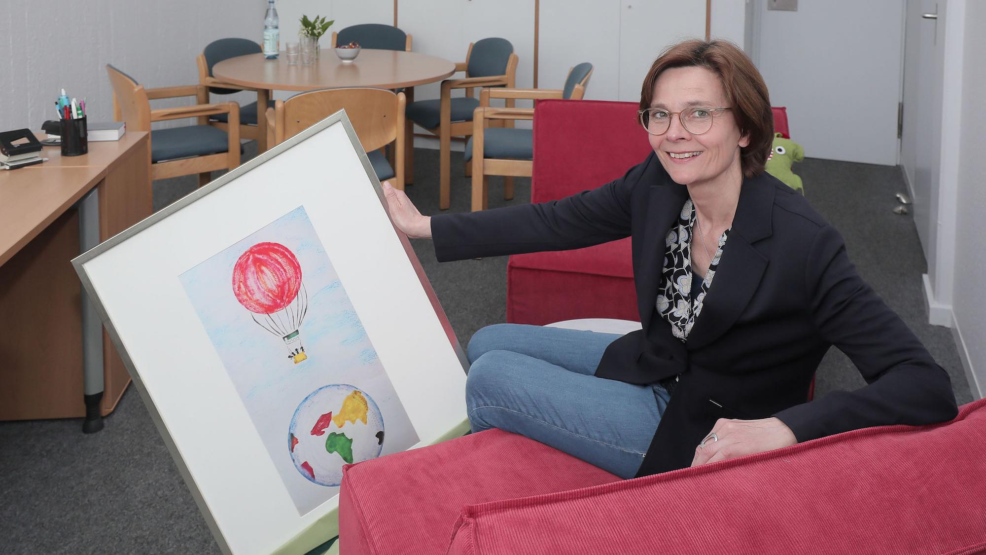 Hat sich viel für die Zukunft vorgenommen: Antonia Thies-Michael, Leiterin der Bischöflichen Maria-Montessori-Grundschule in  Krefeld. (c) Dirk Jochmann