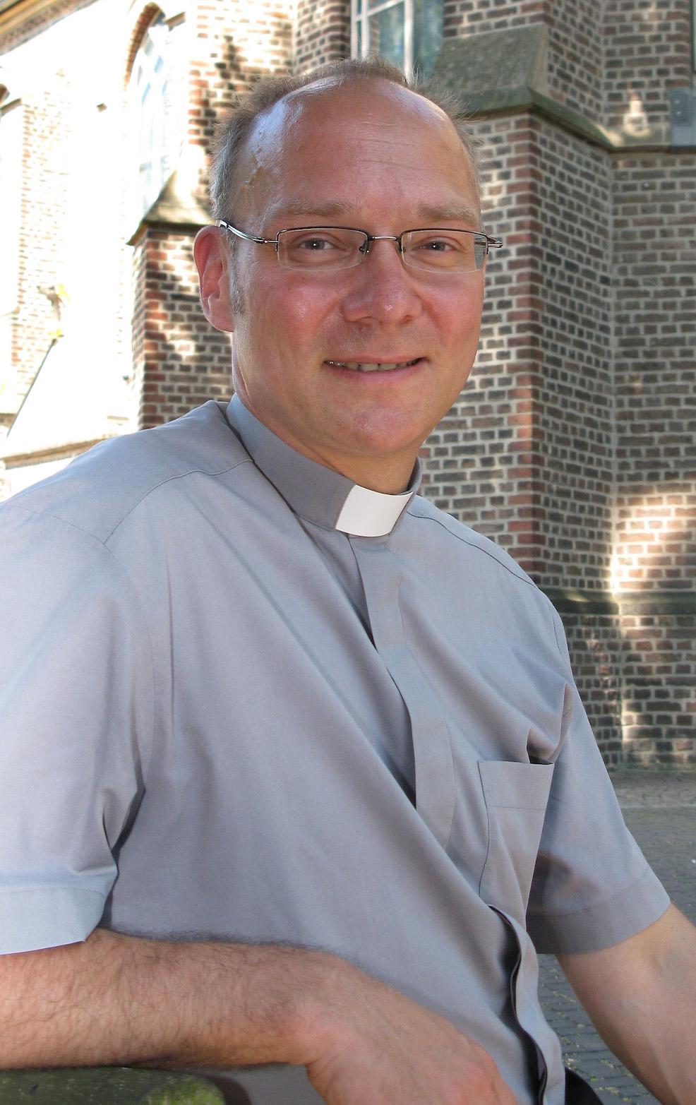 Pfarrer Marc Zimmermann leitet als Promotor den Prozess in der GdG Korschenbroich. (c) Garnet Manecke