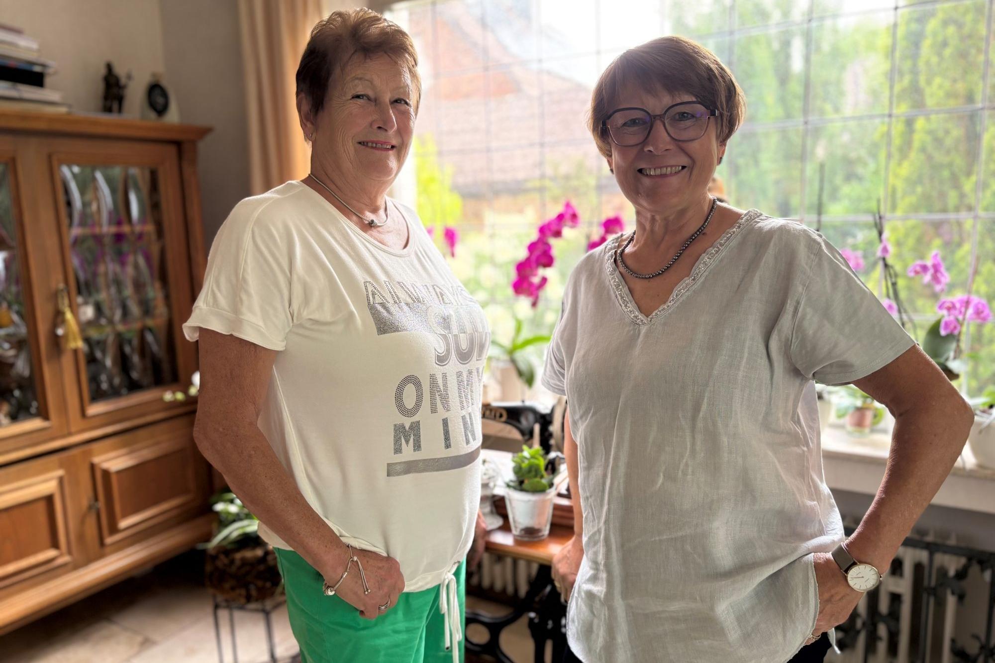 Maria Lonnendonker (l.) und Anita Jepkens arbeiten im kfd-Vorstand.