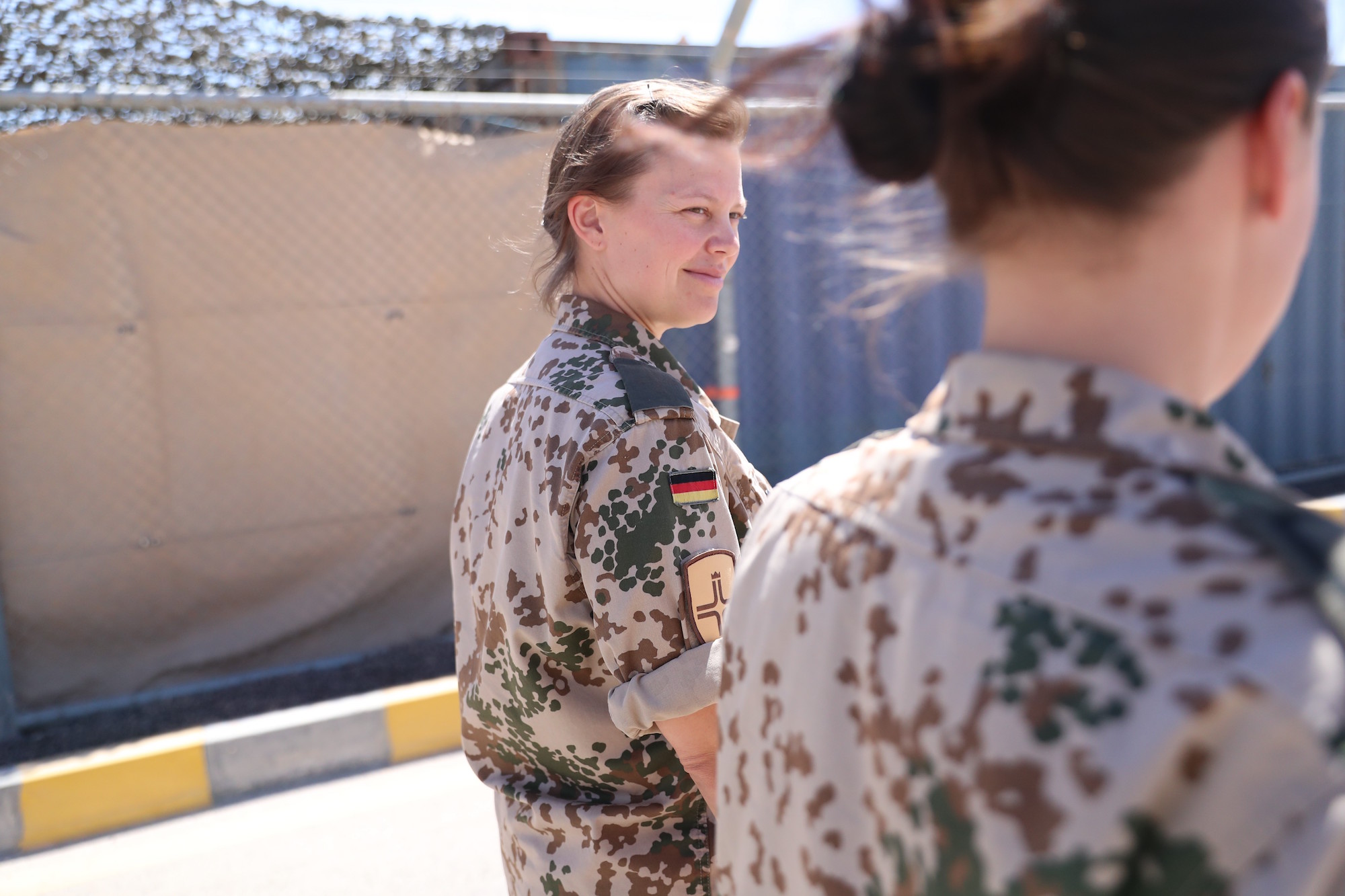 Militärseelsorgerin Maike Seelhorst war schon zweimal in Jordanien und einmal auf der Fregatte Hamburg im Einsatz. (c) Bundeswehr / Kevin Kügele