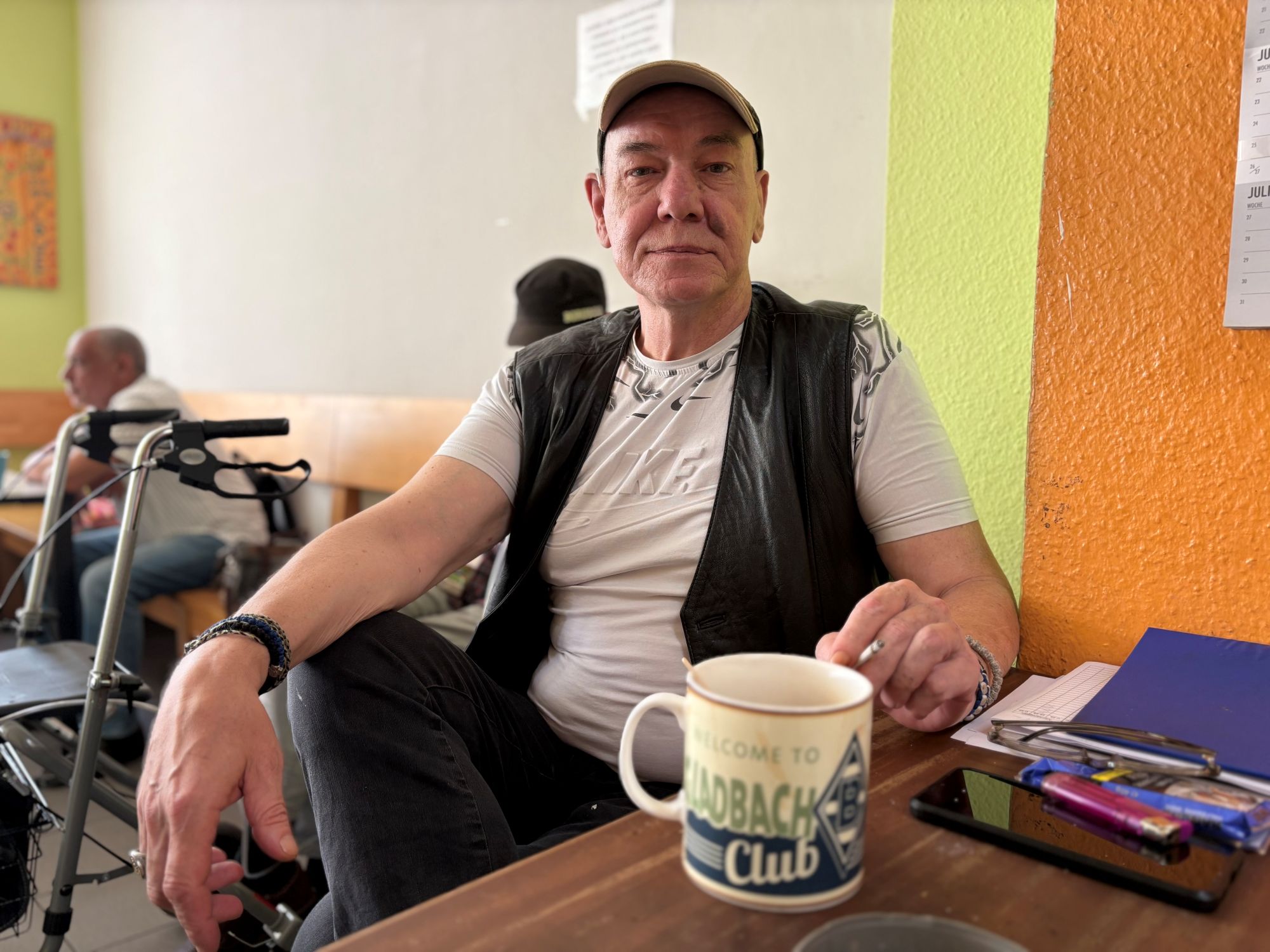 Miro ist vom Gast zum Ehrenamtlichen im Tagestreff geworden. (c) Garnet Manecke