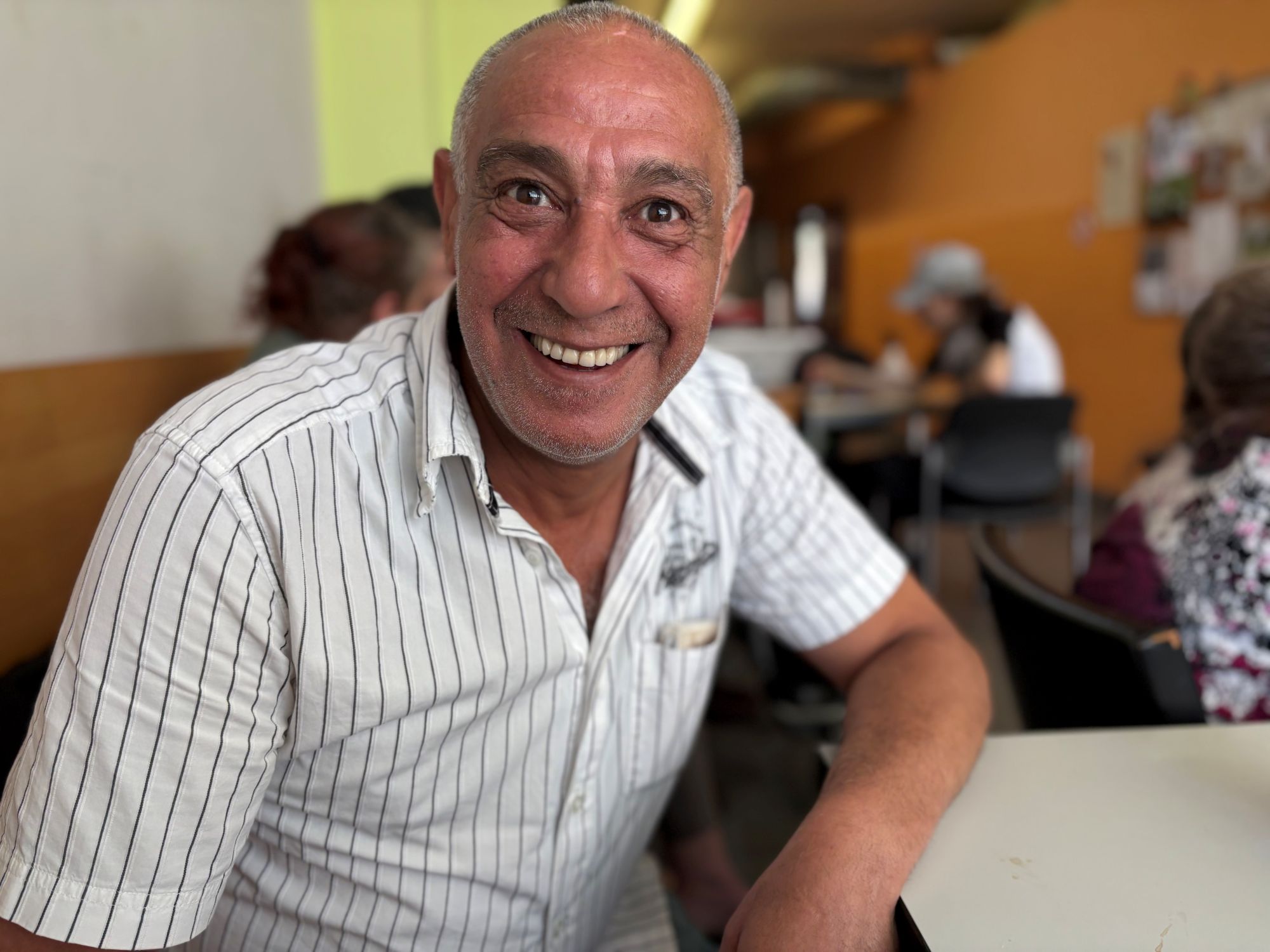 Mohamed Mardi war obdachlos. Der Tagestreff hat ihm geholfen, eine Unterkunft zu finden. (c) Garnet Manecke