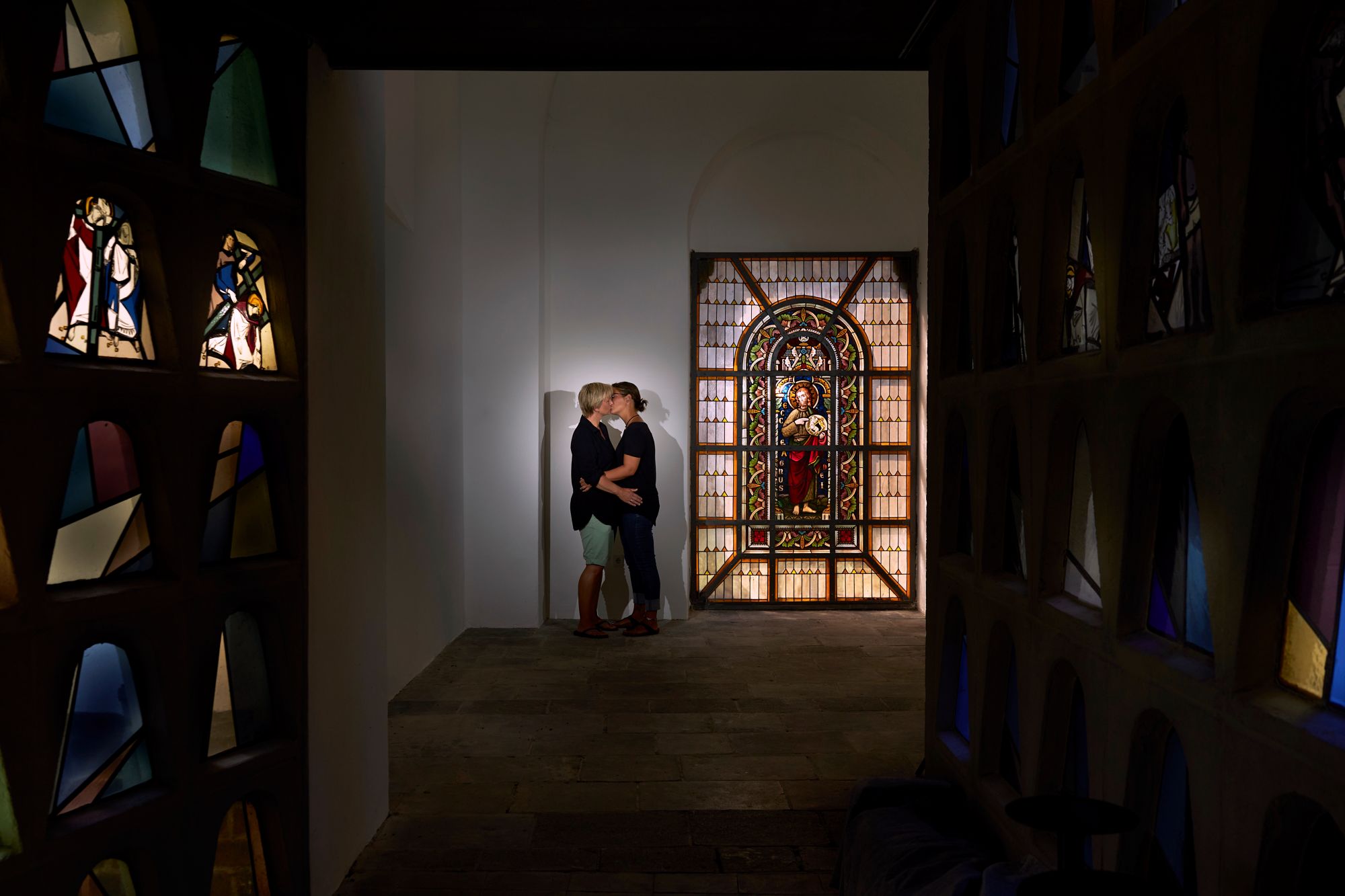 Silvia Köln, 35 Jahre, Köln,  Gesundheits-und Krankenpflegerin, verheiratet mit Silke Köln. (c) Martin Niekämper