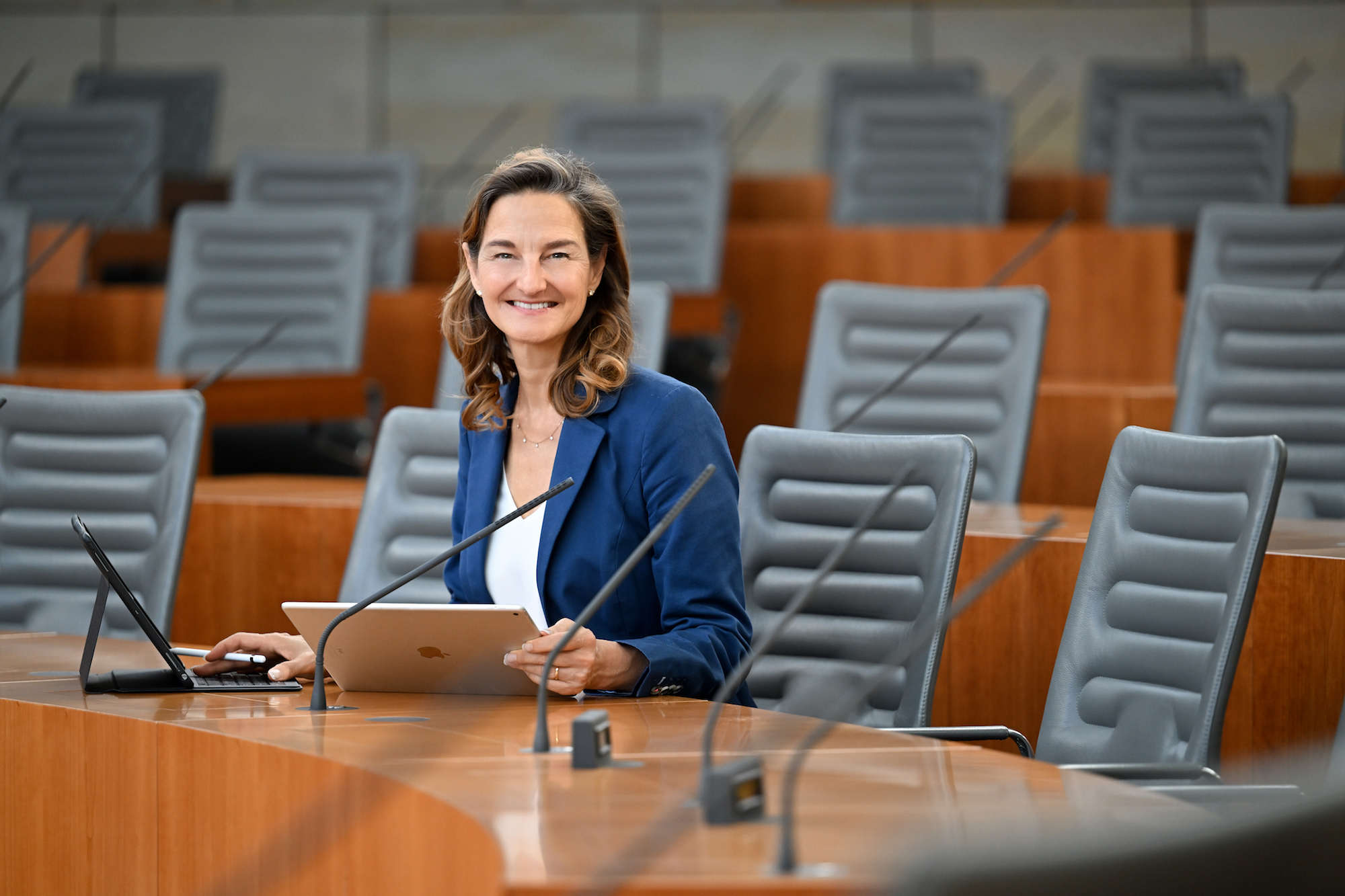 Für den Arbeitsplatz „Landtag“ hat  Patricia Peill seit 2017 ein Mandat.