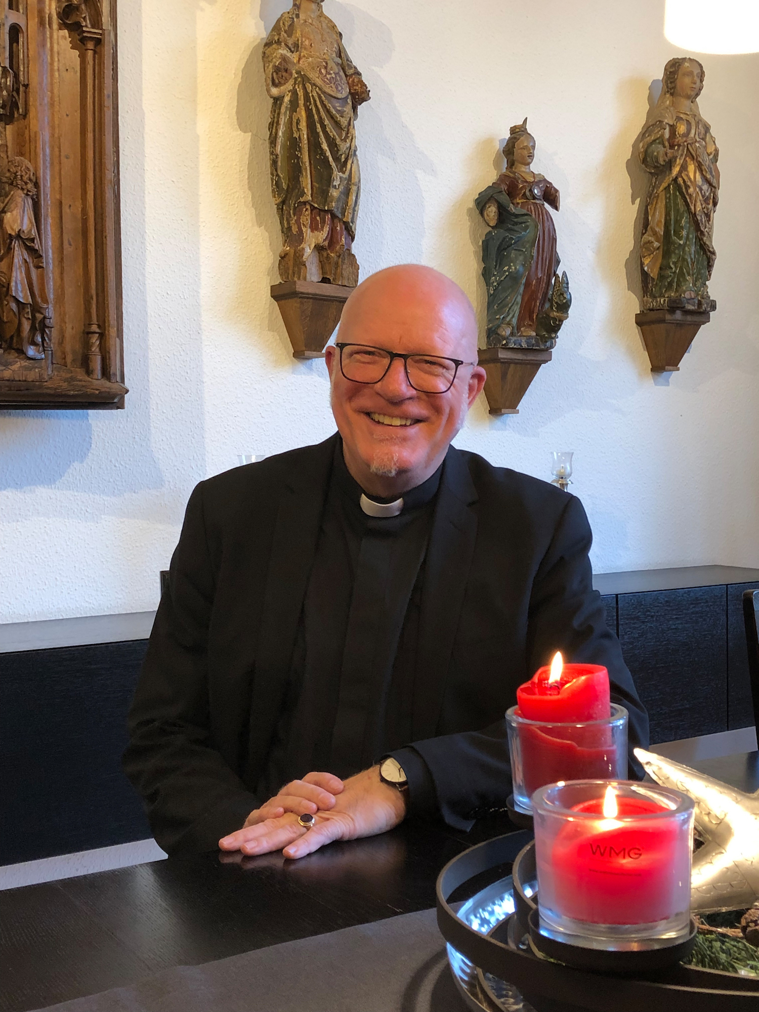 Pfarrer Werner Rombach leitet die größte Pfarrei und GdG im Bistum Aachen. (c) Garnet Manecke