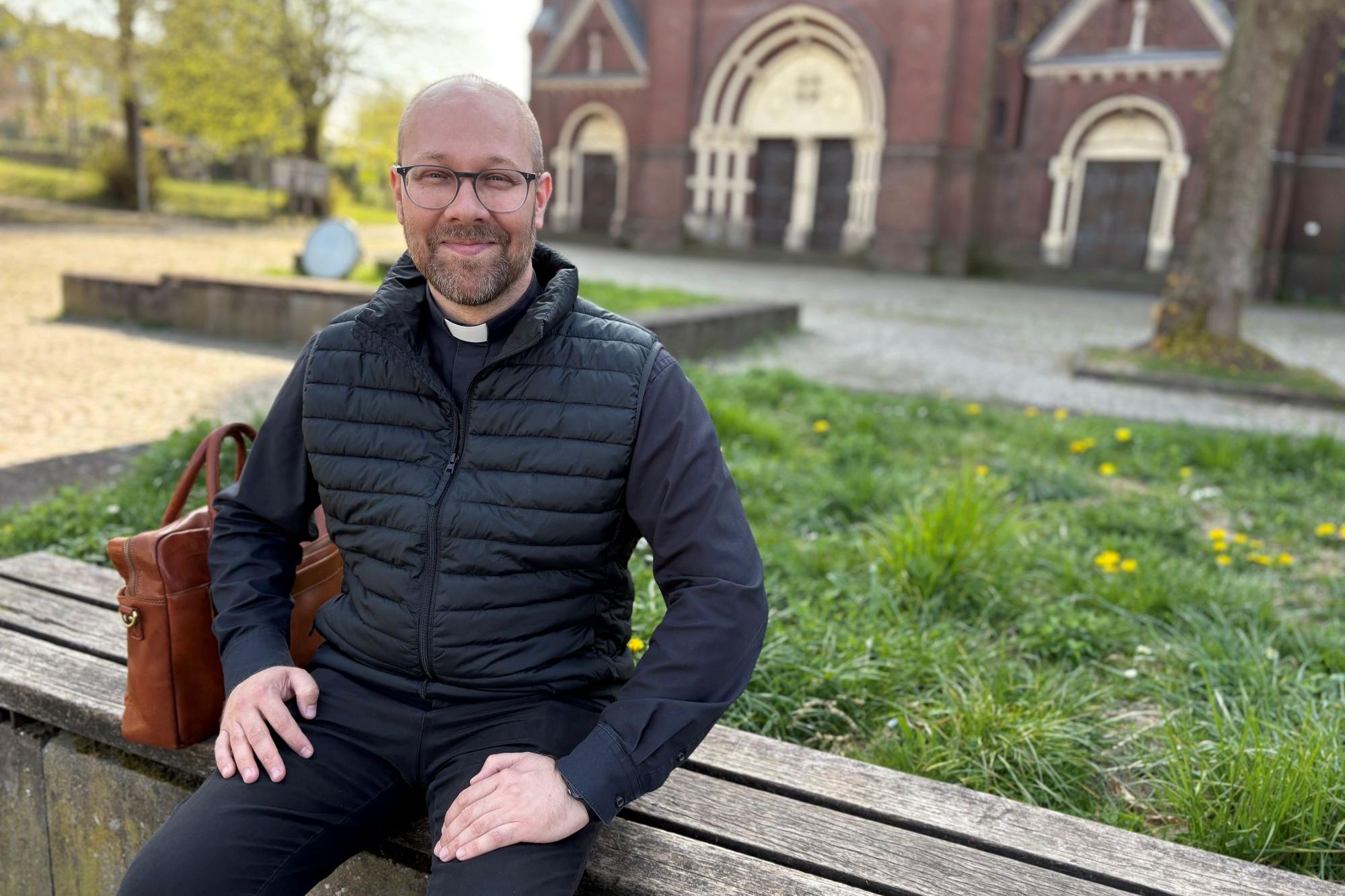 Eine kindliche Vorfreude spürt René Streitenbürger beim Gedanken an seine bevorstehende Priesterweihe.