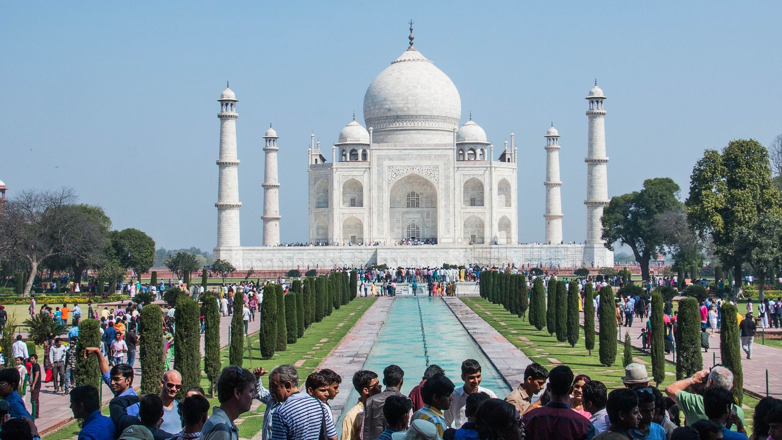 Das Taj Mahal in Indien lockt jährlich zehn Millionen Besucher an. Und ist ebenfalls Welterbe. (c) www.pixabay.com