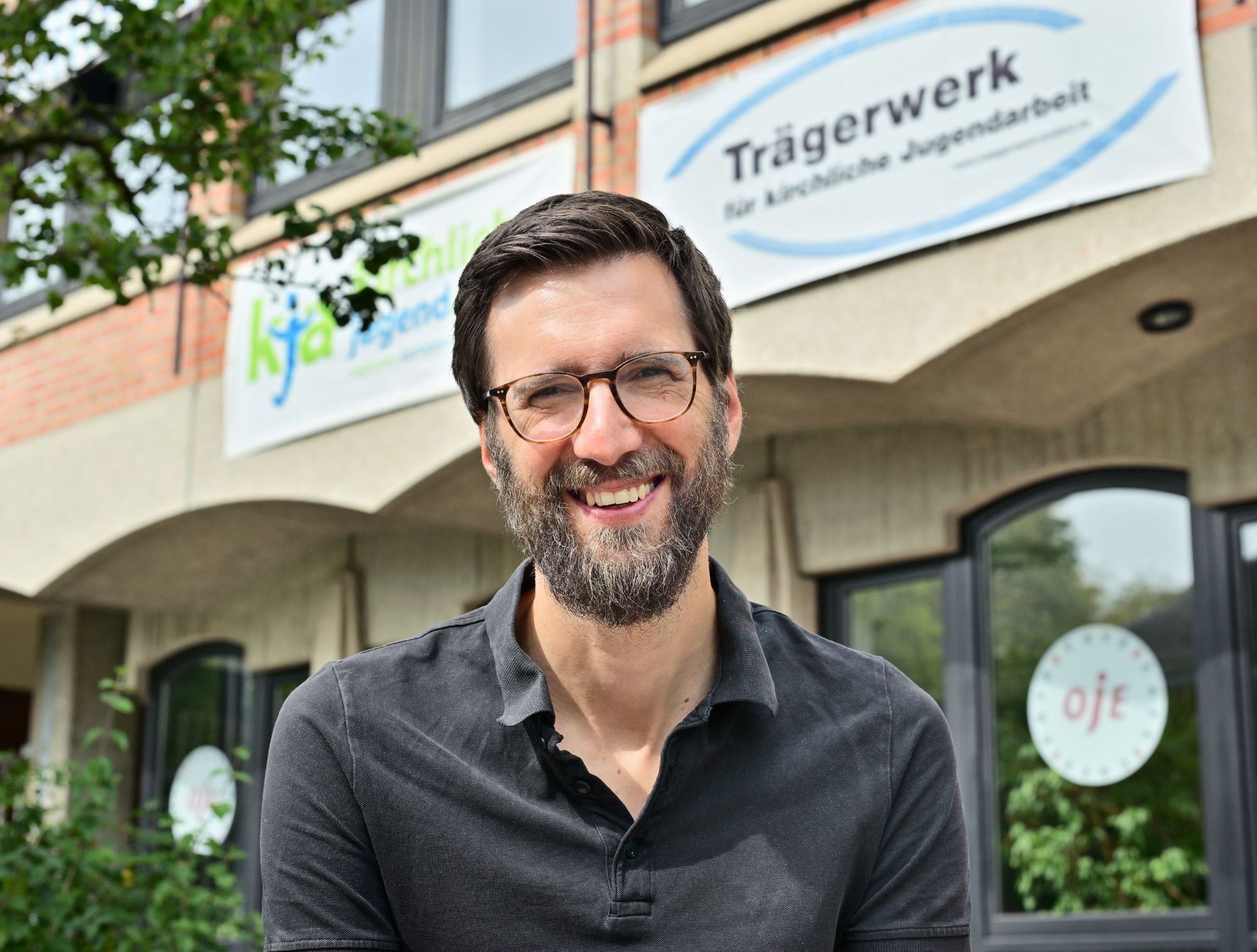 Simon Schild, Geschäftsführer des Trägerwerkes für kirchliche Jugendarbeit in Krefeld. (c) Andreas Bischof