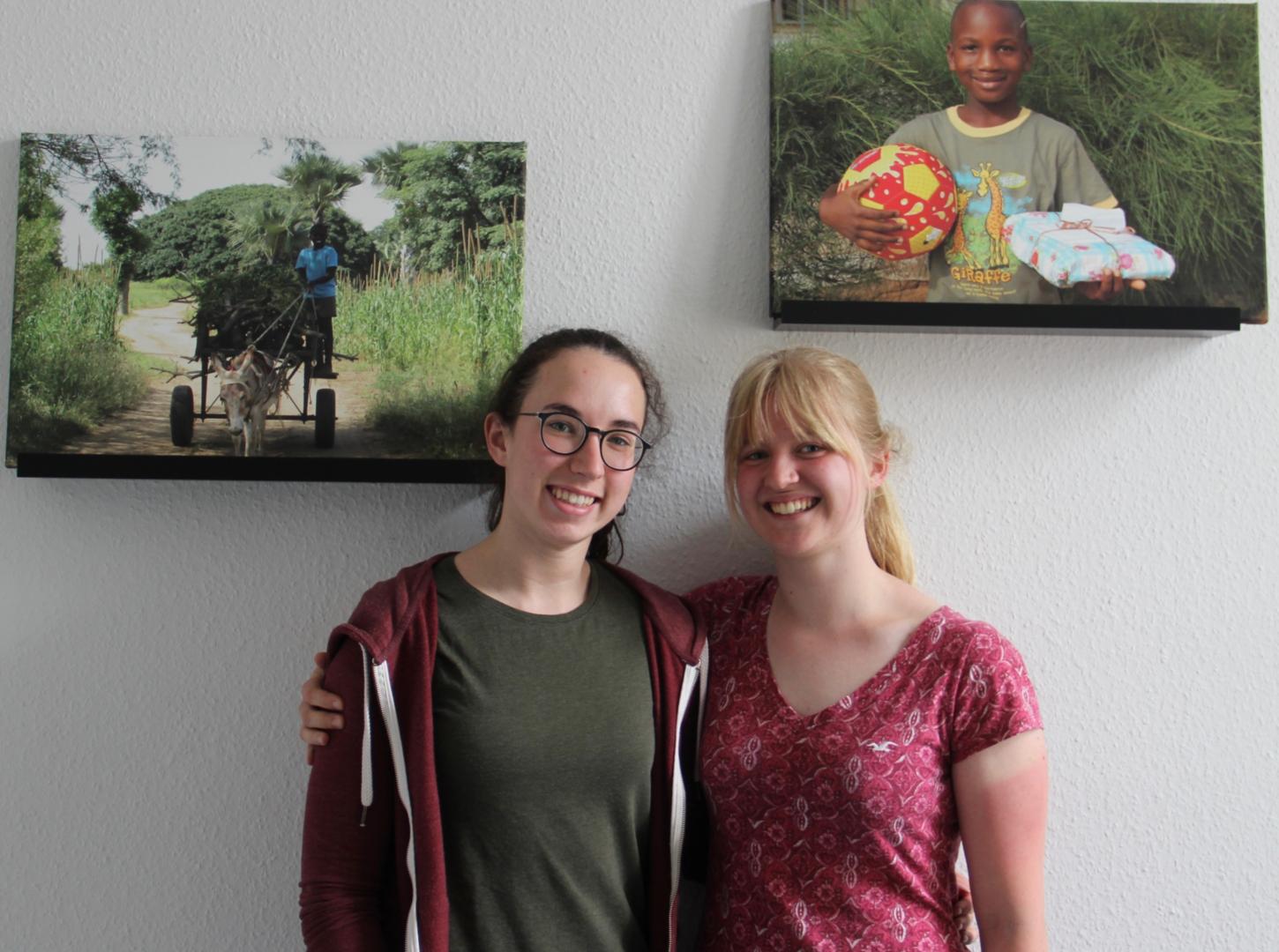 Sina und Annika sind 2017 über die Senegal-Partnerschaft ihrer Schule  in das afrikanische Land gereist. Für beide eine bereichernde Erfahrung. (c) Andrea Thomas
