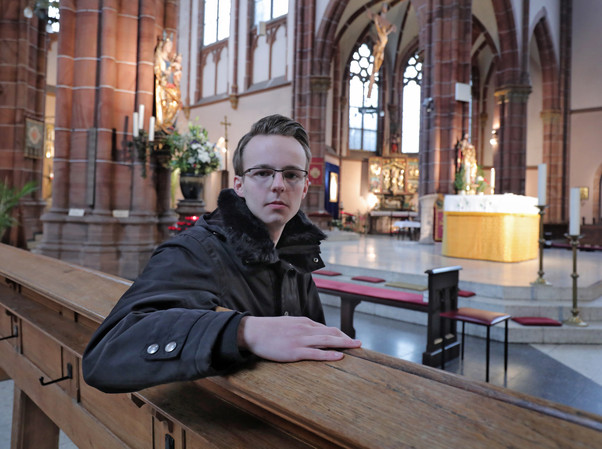 St. Johann Baptist, die größte Kirche Krefelds, steht vor einer ungewissen Zukunft. (c) Dirk Jochmann