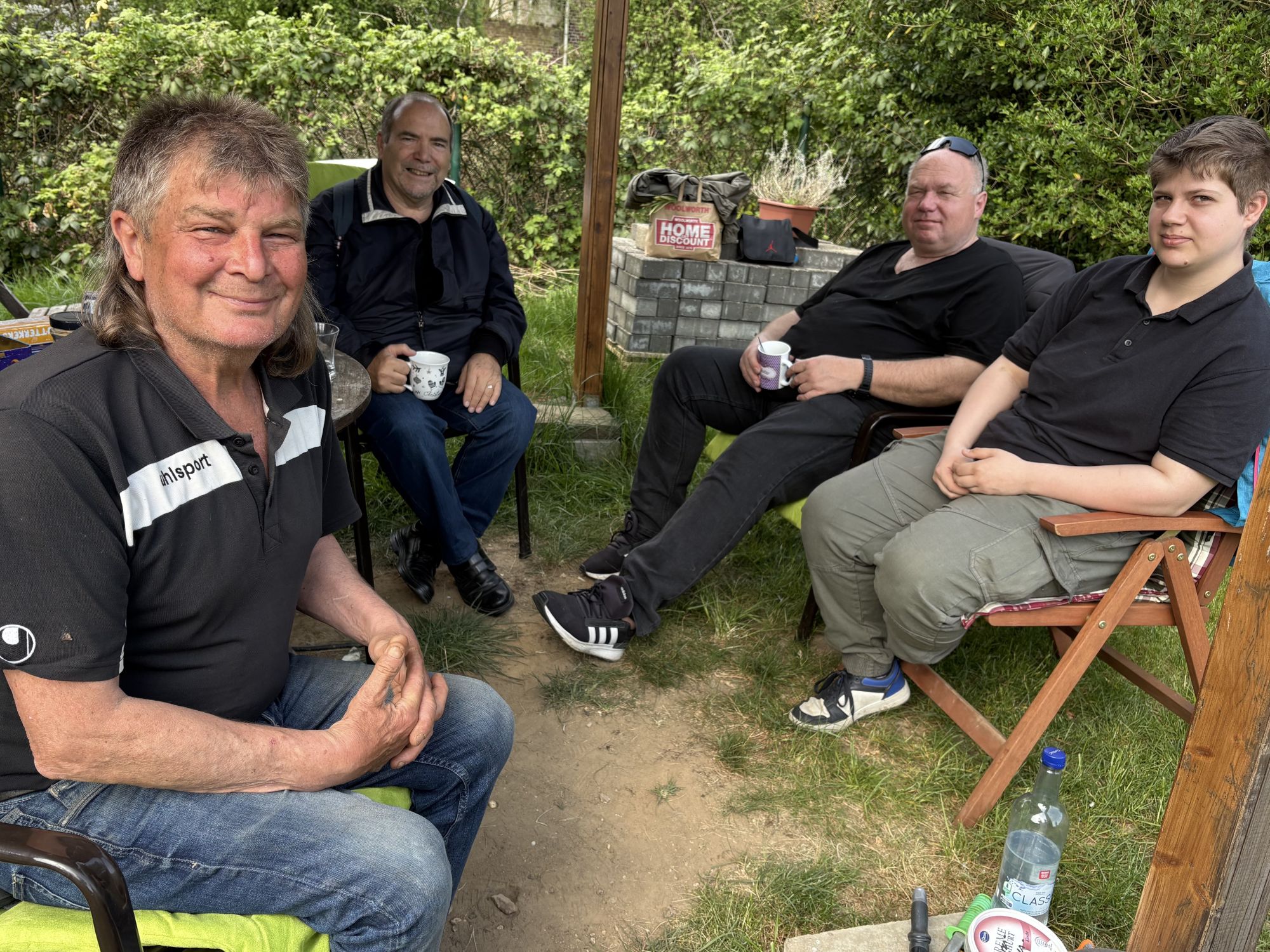 Michael Heitzer, Peter Thelen, Frank Berges und Jennifer Kamps (v.l.). (c) Garnet Manecke