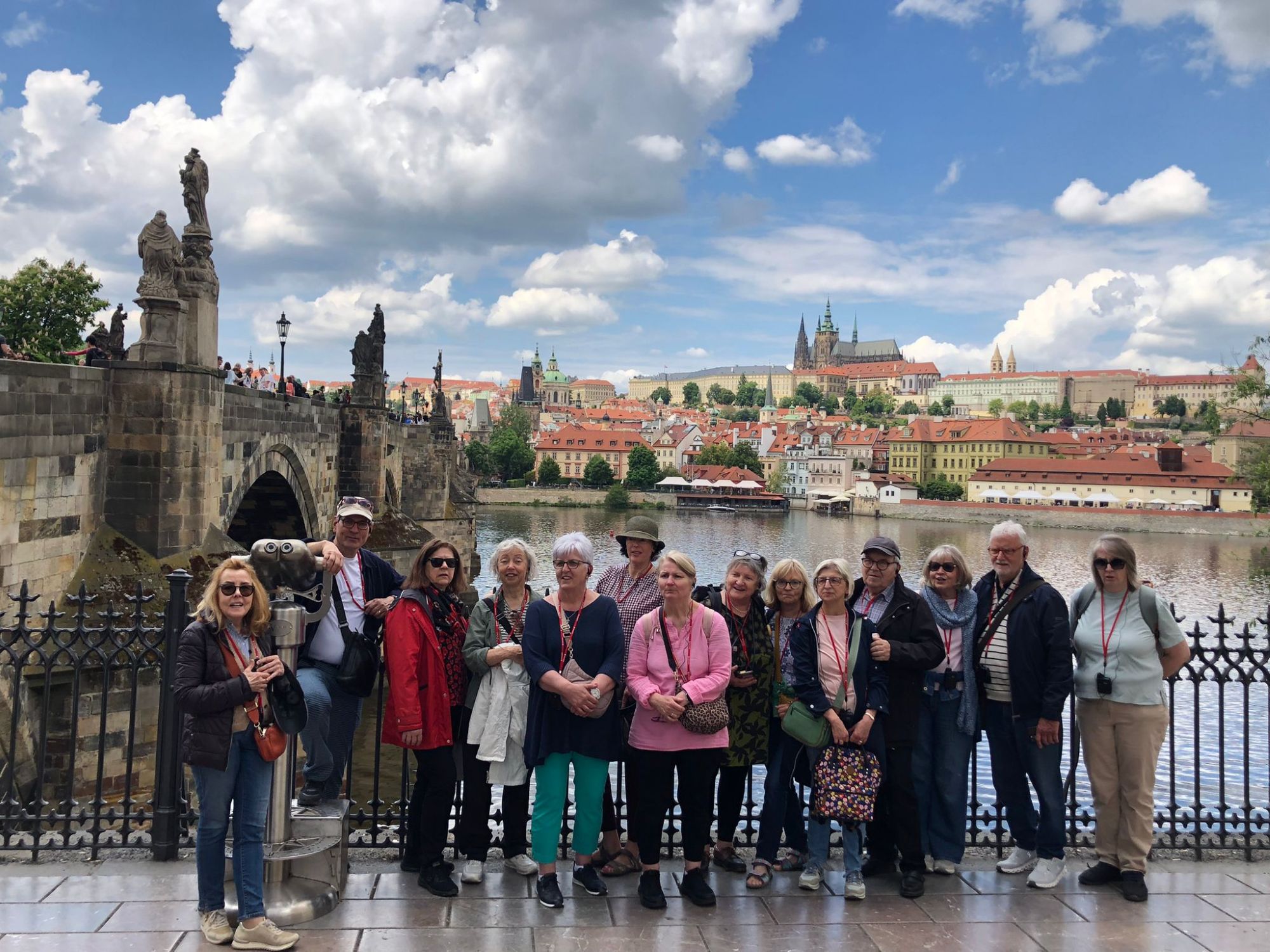 Mit 20 Personen reiste die Gruppe der GCJZ nach Theresienstadt. (c) Ingrid Beschorner/GCJZ
