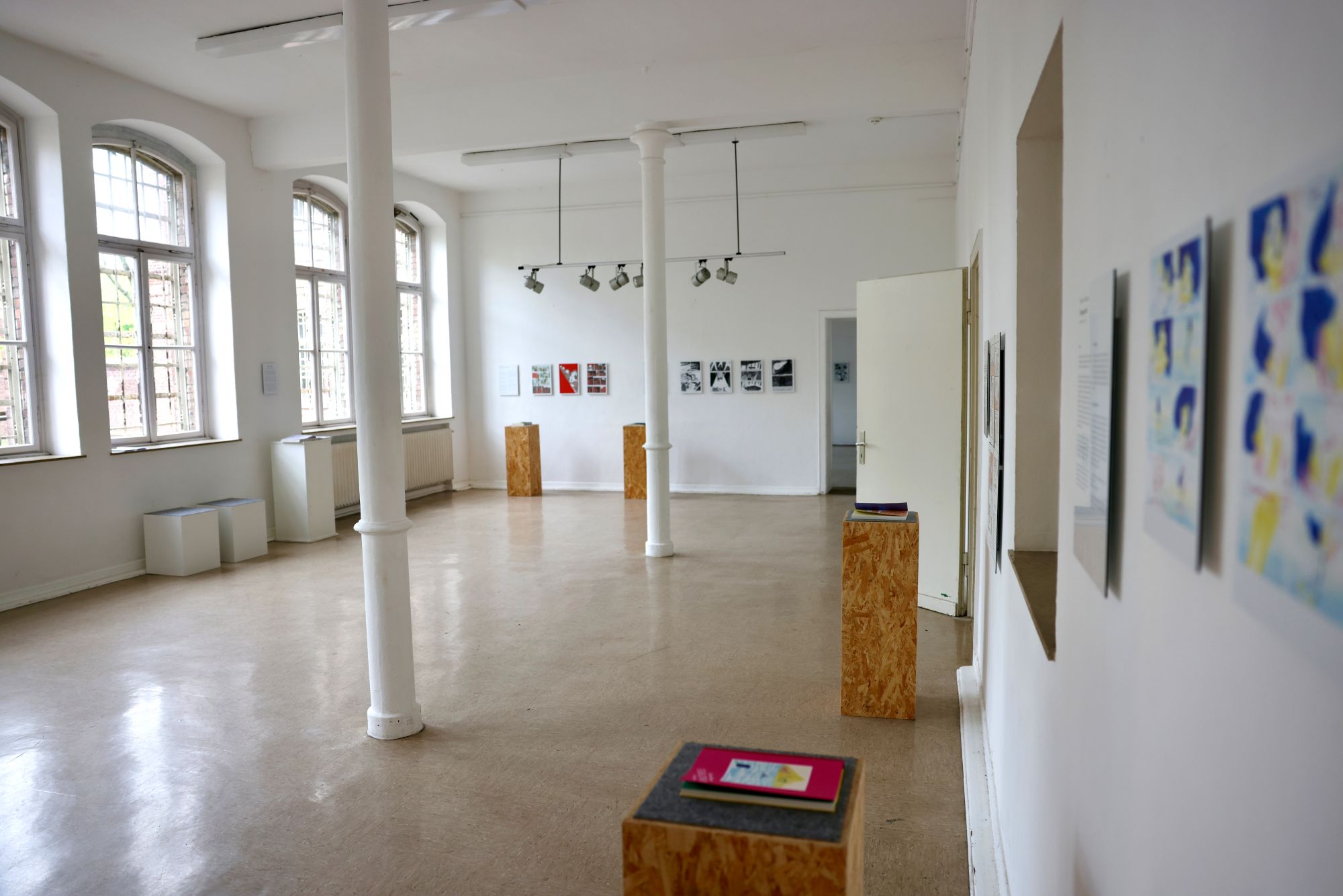Dokumentationszentrum: Regelmäßig finden in Haus 5 Veranstaltungen und Ausstellungen statt. (c) Stephan Johnen