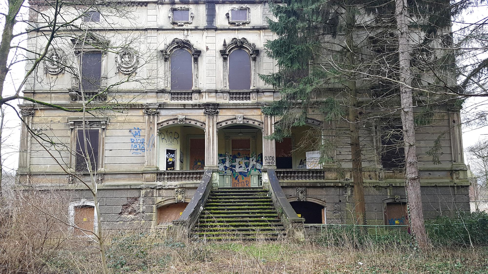 Die Industriellenvilla Buth in Kirchberg war zur Nazi-Zeit ein „Judenhaus“. (c) privat
