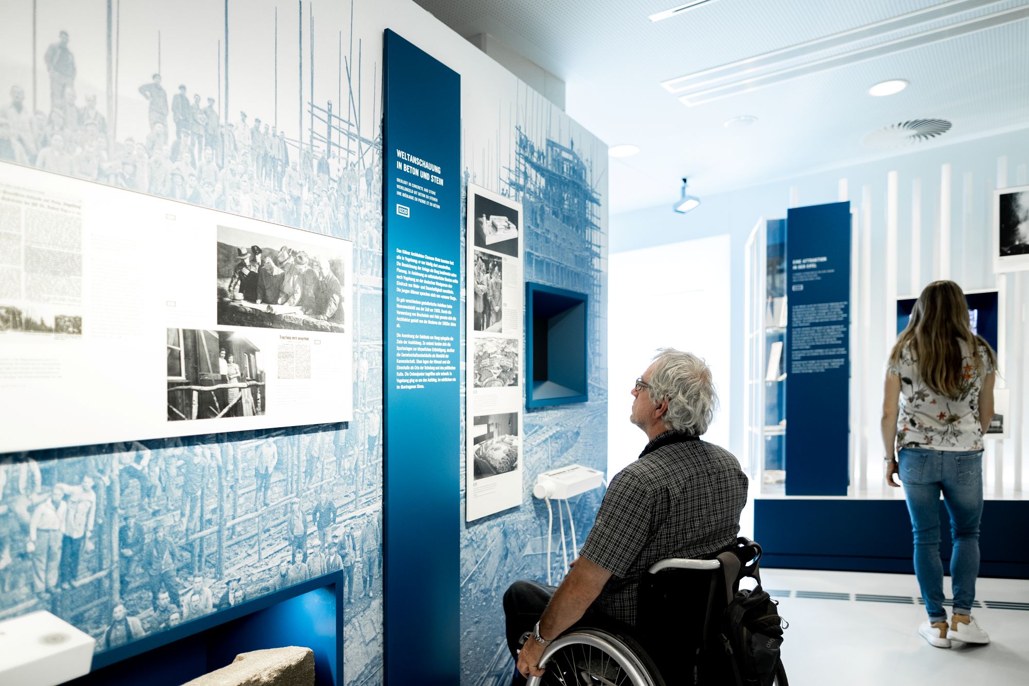 Im neuen Besucherzentrum wird die wechselseitige Geschichte dieses Ortes erklärt und eingeordnet. (c) Freiheitswerke Fotoagentur Wolf