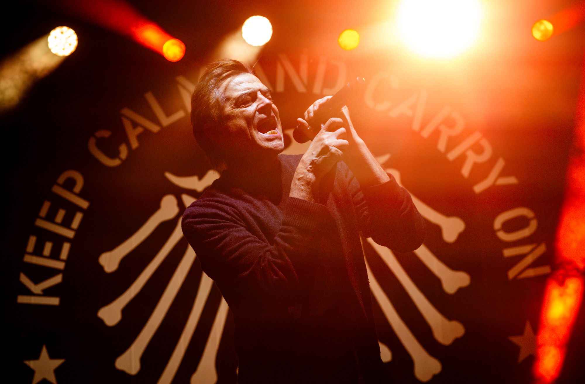 Auch in diesem Jahr spielten die Toten Hosen bei „Jamel rockt den Förster“. (c) dpa/Jens Büttner