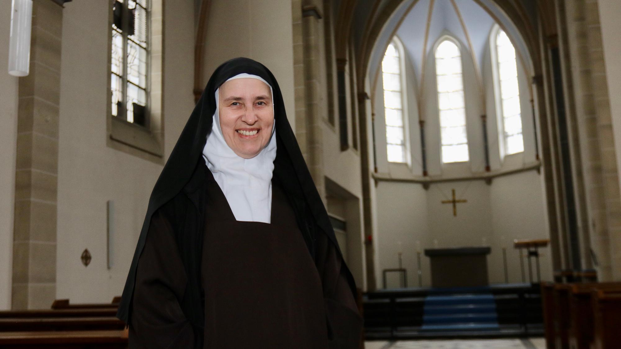 Der Weg ins Kloster war für Schwester Josua  Maria eine bewusste  Entscheidung für Gott.