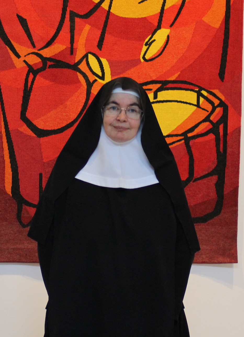 Schwester Rebekka Henke aus der Benediktinerinnenabtei Mariendonk. (c) Kathrin Albrecht